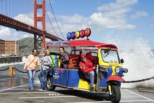 Private San Francisco 2.5 Hr Custom Tour - Lucky Tuk Tuk (max 6)