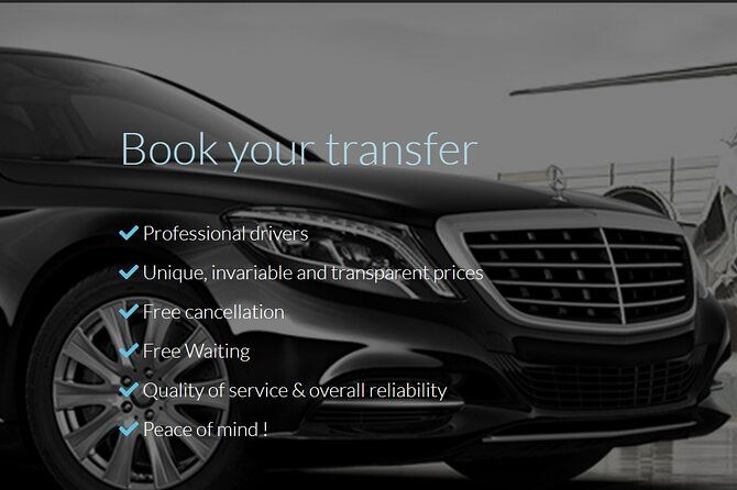 Private round trip transfer from/to Paris airports