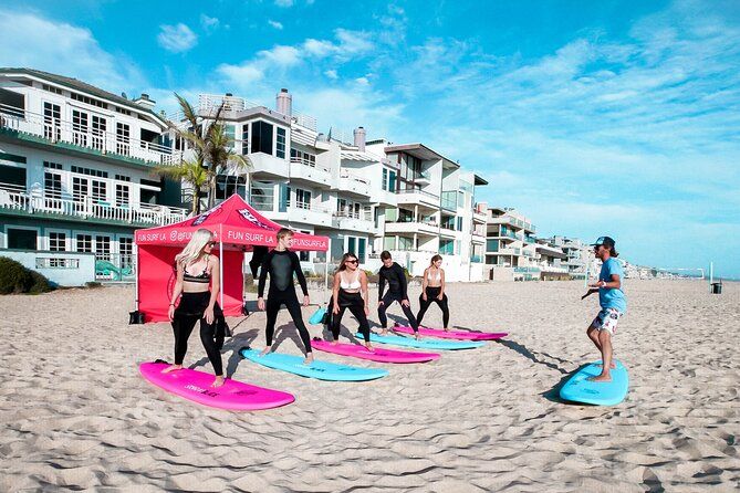 2-Hour Group Surf Lesson in Venice Beach