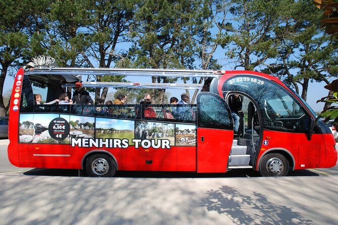 Visit of Carnac and its Menhirs by Car Cabriolet