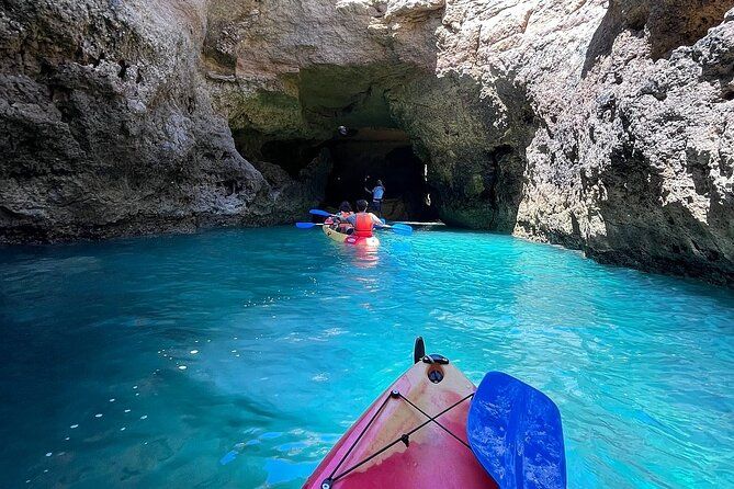 Benagil: Caves, Beaches, and Secret Spots Guided Kayak Tour