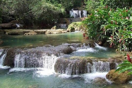 YS Falls and The Pelican Bar Adventure Tour from Ocho Rios