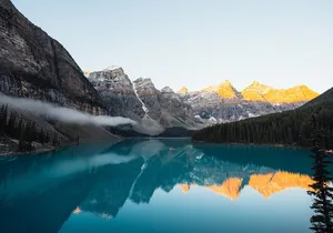 Moraine Lake Sunrise & Lake Louise Golden Hour Experience