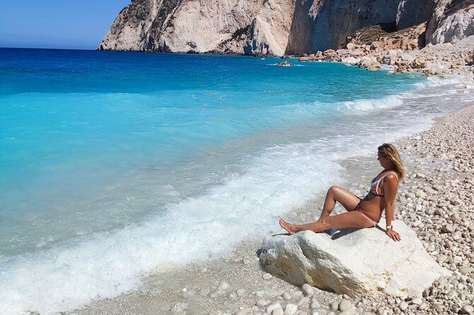 Zakynthos Half Day swimming tour to Turtle island and keri caves