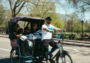 Private Central Park Guided Pedicab Tour