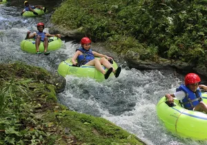 White River Zipline, Tubing and Blue Hole from Montego Bay