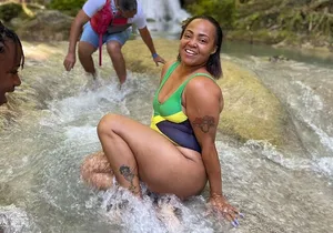 Dunn's River Falls and Blue Hole Mineral Spring Combo-Ocho Rios