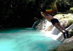 Blue Hole Secret Falls Excursions Best Water Falls in Jamaica