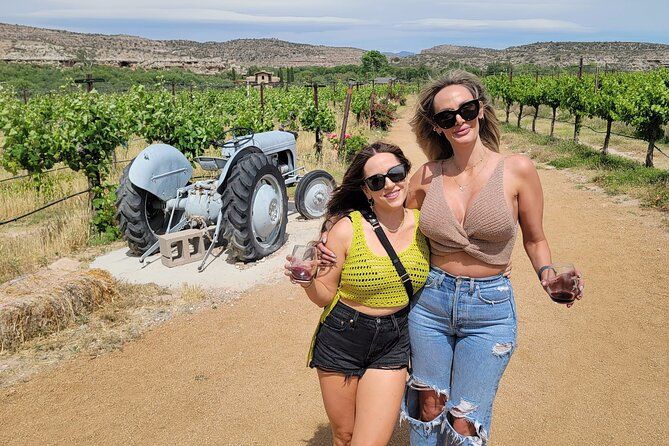 Voted Best in Sedona-Jerome & Vineyards, with Lunch & Tastings