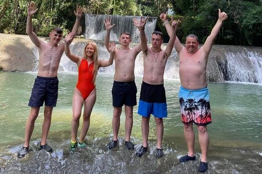 YS Falls and Pelican Bar