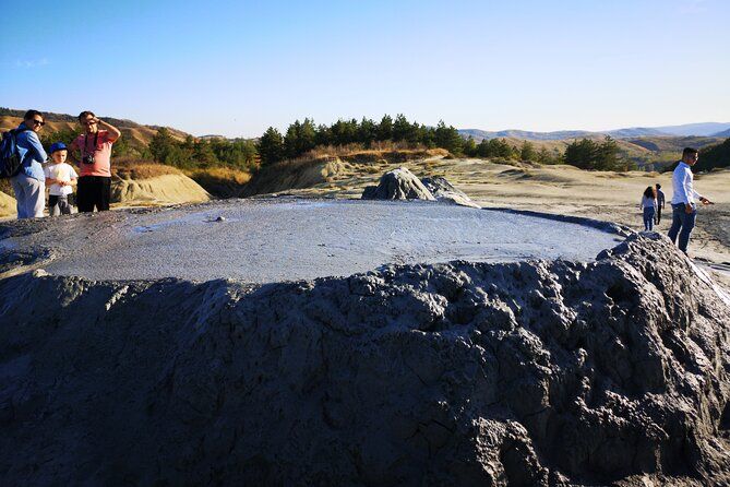 Muddy Volcanoes and Slănic Salt Mine -Private Tour from Bucharest