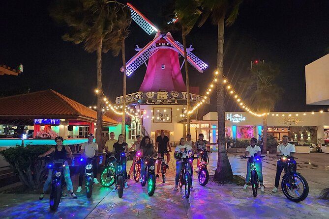 Semi-Private Twilight Glow E-Bike Oranjestad
