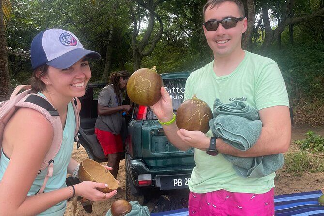Authentic St Lucia Calabash Carving Experience with Local Artist