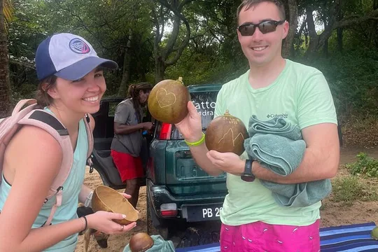 Authentic St Lucia Calabash Carving Experience with Local Artist