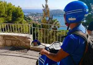 Coastal Riviera & Eagle Nest Villages Scooter Day Tour with Tasting from Nice