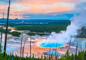 Yellowstone Grand Teton & Jackson Hole 5-day Fully Guided Tour