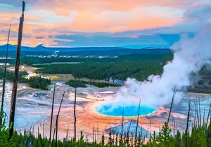 Yellowstone Grand Teton & Jackson Hole 5-day Fully Guided Tour