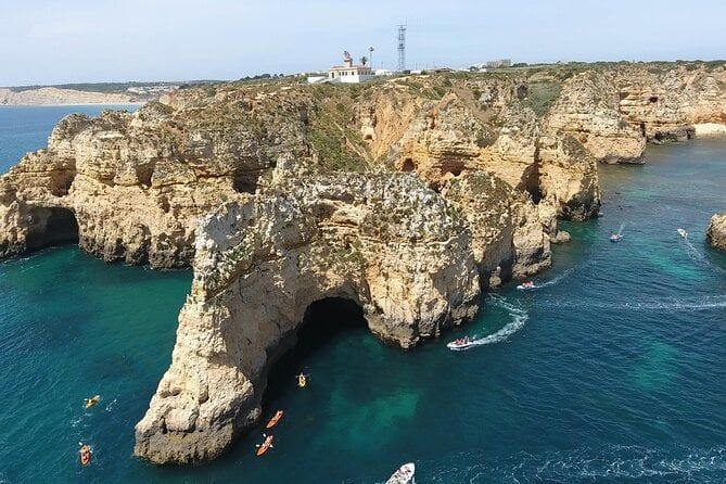 Ponta da Piedade Costal cruise and Caves-2h