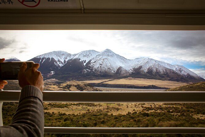 Christchurch to Franz Josef One Way Day Tour with TranzAlpine