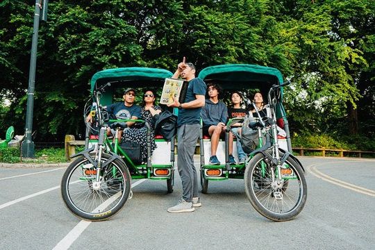 Central Park Film Spots and Celebrity Homes Pedicab Tour