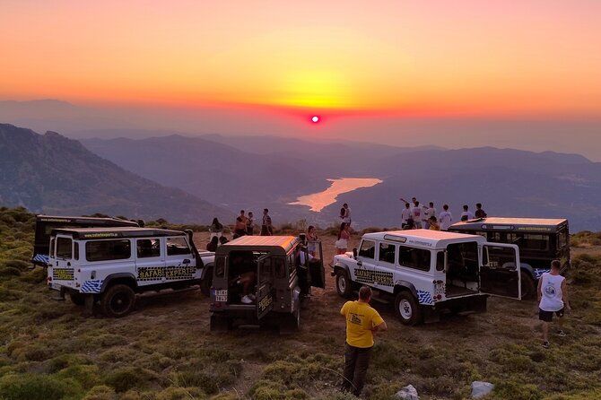 Sunset Jeep Tour in Crete