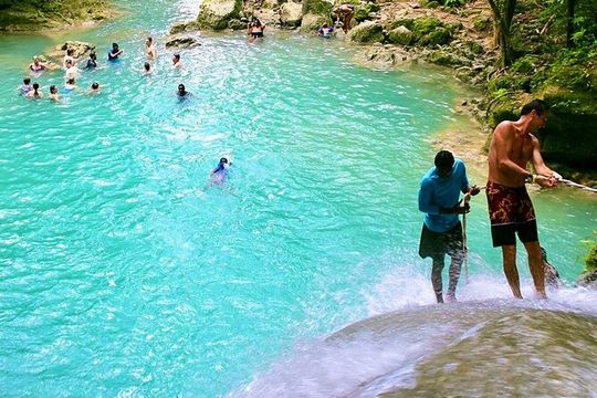 Martha Brae River Rafting & Blue Hole Ocho Rios Combo Tour