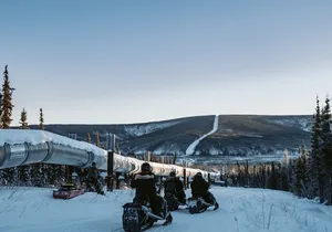 1 Hour Snowmobile Adventure in Boreal Forest