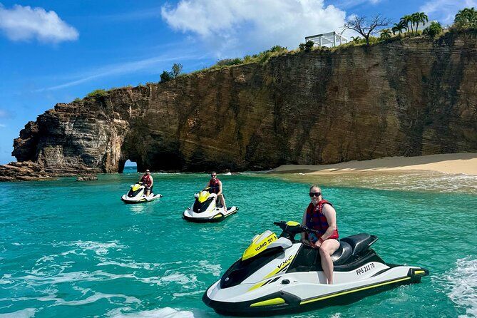 2 Hours Private Jet Ski Tour in Saint Martin with free passenger