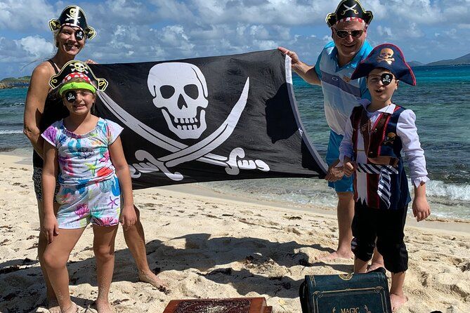 Private Augmented Reality Treasure Hunt in St Thomas