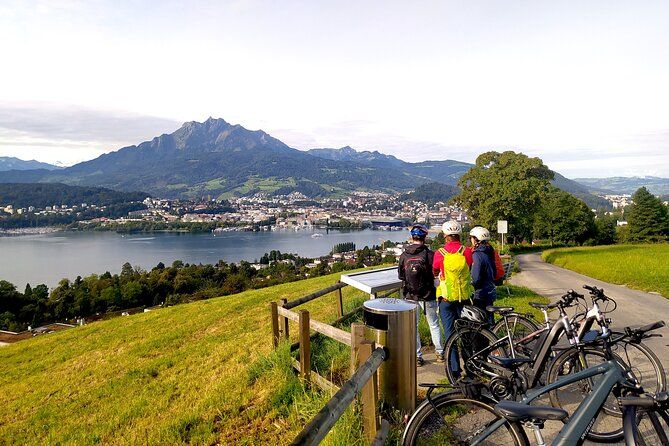 Panoramic E-Bike Tour with a Lake Cruise
