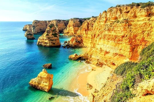 From Faro: Benagil Cave, Marinha, Algar Seco & Carvoeiro Day Trip