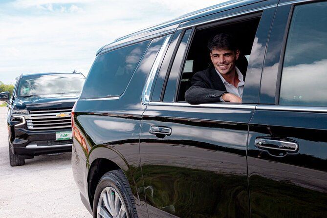 Luxury SUV arrivals from Cancun Airport one way
