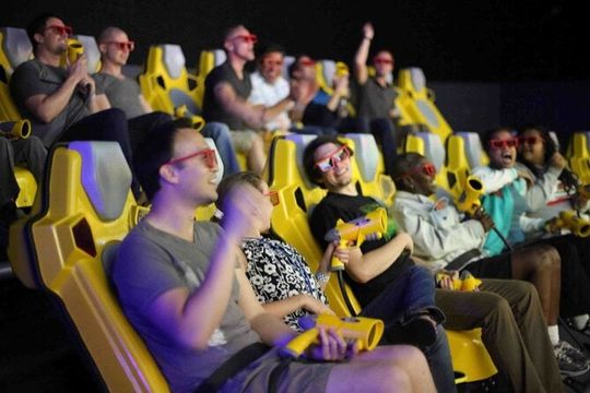 Flyer, 7D Ride & Laser Maze Combo at PIER 39 San Francisco