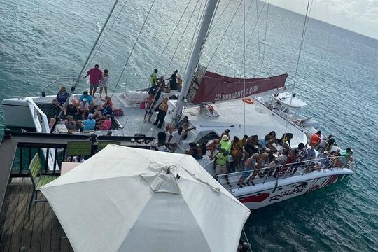 Private Glass Bottom Boat Sight Seeing Tour Jamaica