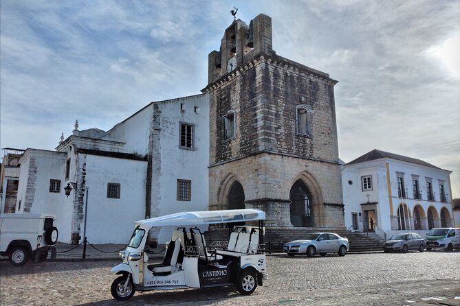 Faro City Tour on Electric Tuk tuks