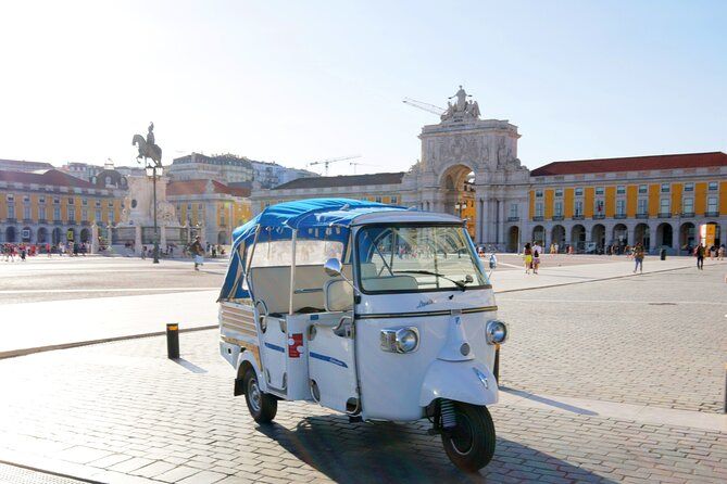 2-Hour Private Historic Lisbon Tour by Tuk Tuk