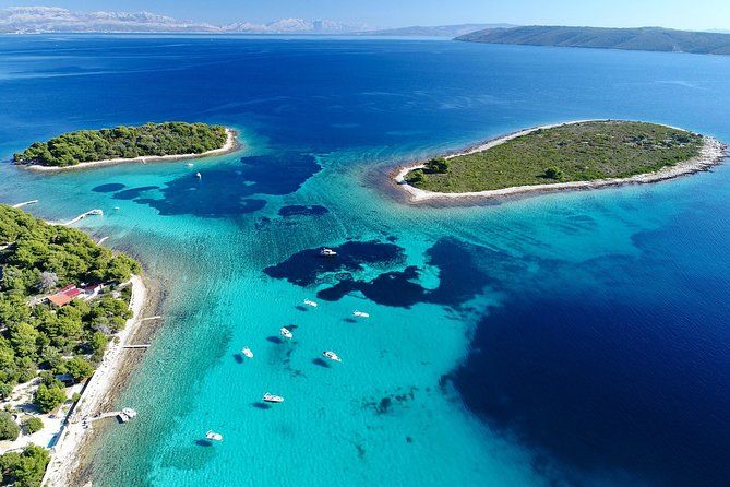 Blue Lagoon, 3 islands & Wine tasting Speedboat Tour