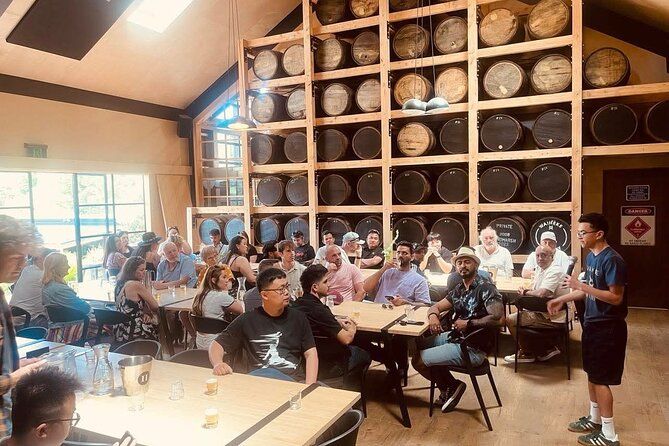 Auckland: Waiheke Whisky Distillery Tour, Olive Oil, Wine & Food