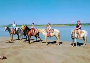 Gentle Paradise Lonely Beach Horseback Ride & Afro-Mex Village