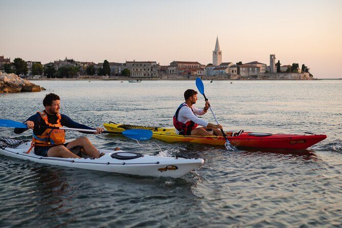 Poreč sunset sea kayaking tour