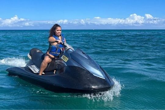 Jet Ski and Bamboo Rafting Limestone Massage From Montego Bay