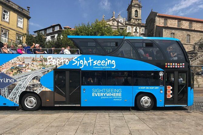 Porto Hop On Hop Off Bus Tour with Wine tasting & Night tour