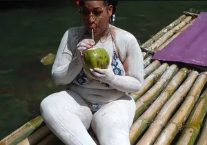 Jamaica Bamboo Rafting Experience with Lime Stone Massage