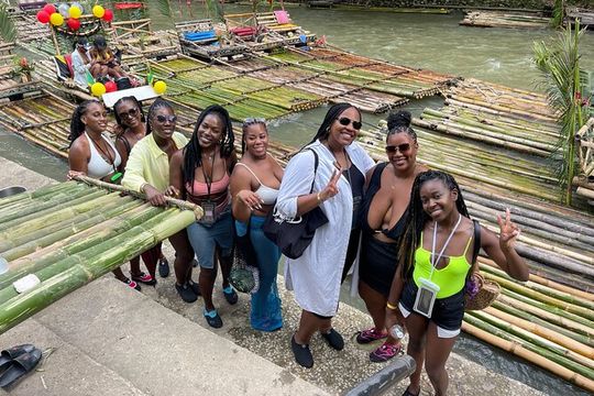 Bamboo Rafting with Limestone Massage from Montego Bay