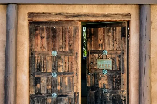 Private Studio Immersion in Historic Adobe Compound Near Santa Fe