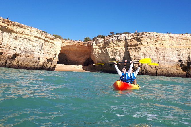 Kayak Algarve Benagil cathedral kayak tour