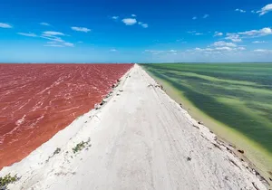 Ek Balam, Pink Lakes, Cenote & Tequila Factory Semi-Private Tour