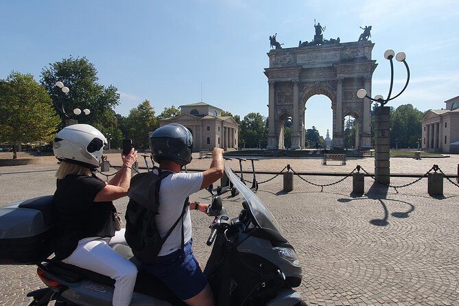 Milan Vespa Adventure: Private Tour for Couples and Friends