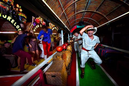 Xoximilco party in Cancun