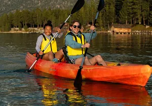3 Hour Tandem Kayak Rental in South Lake Tahoe for Two People